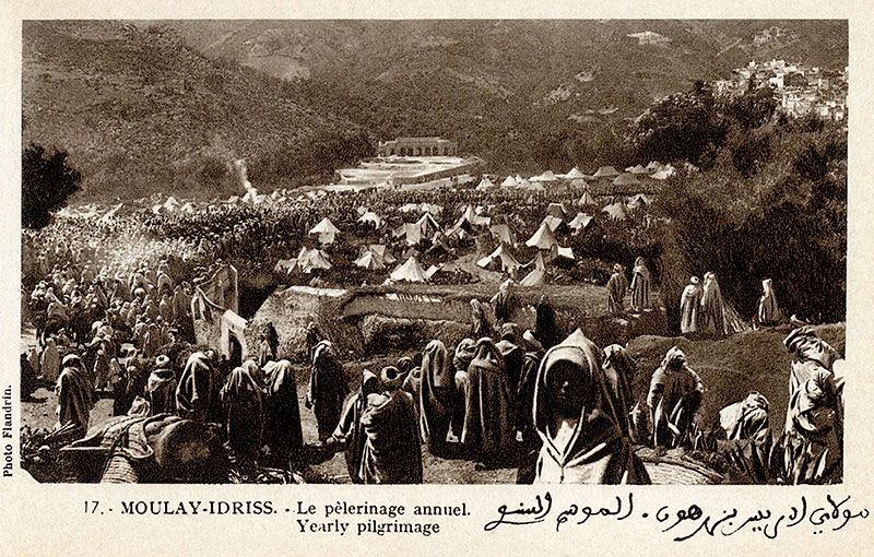 Annual pilgrimage at Moulay Idriss, c.1910. Annual pilgrimage at Moulay Idriss, c.1910.
