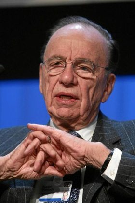 Rupert Murdoch at the World Economic Forum Annual Meeting Davos 2007.