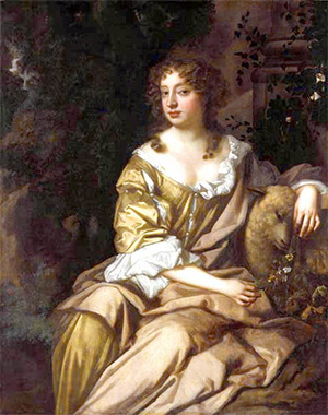 Portrait of Nell Gwyn (1650-1687) by Peter Lely, circa 1675