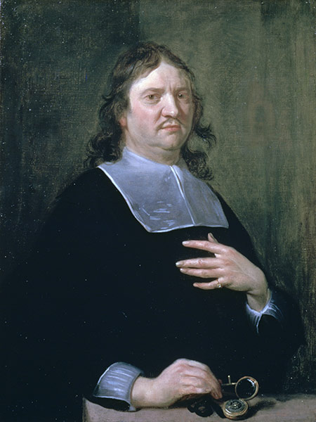 Publishing pioneer: Henry Oldenburg by Jan van Cleve, 1668.