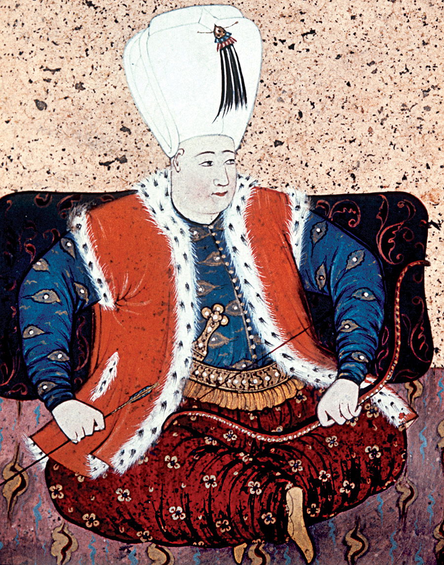 Osman II, from a 19th-century Ottoman manuscript. (Bridgeman Images) Osman II, from a 19th-century Ottoman manuscript.