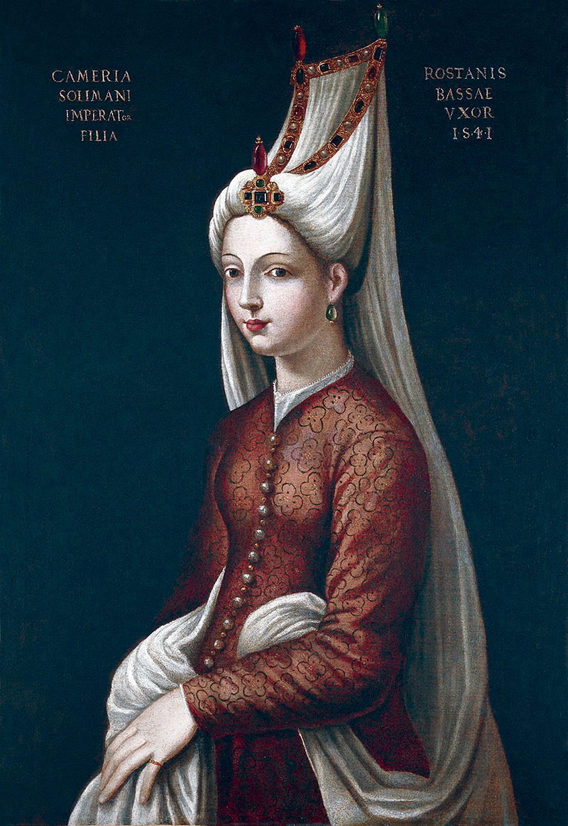 Portrait of Hürrem Sultan, 1541, Ottoman School. (Bridgeman Images) Portrait of Hürrem Sultan, 1541, Ottoman School.