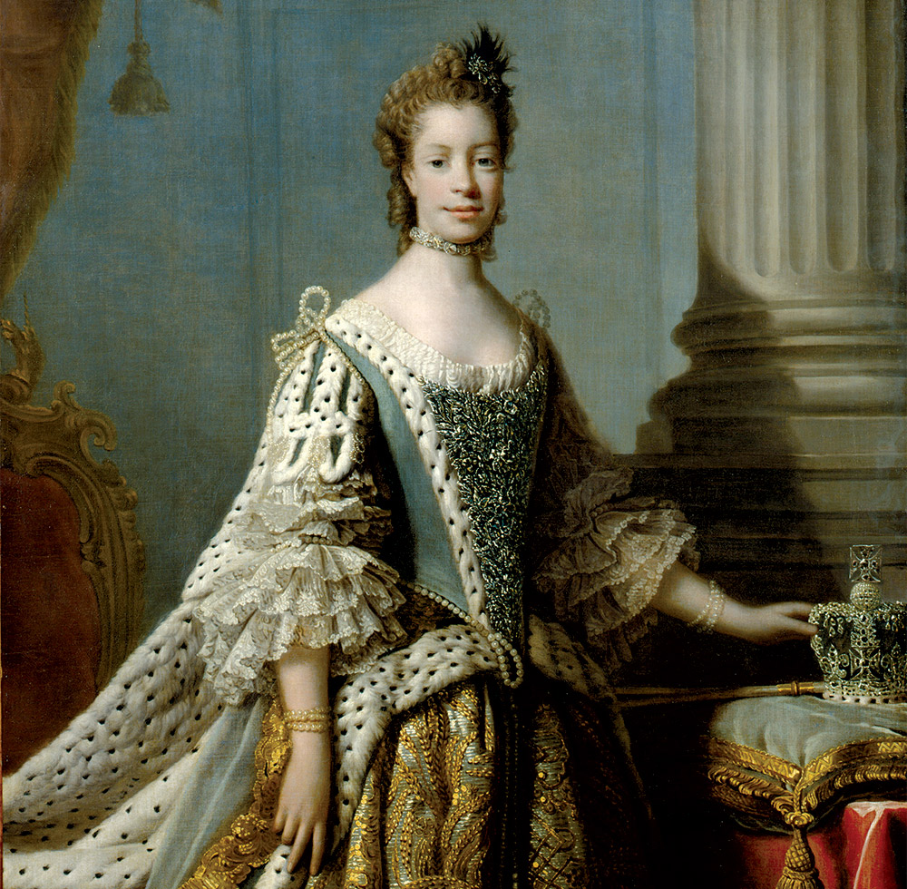 Queen Charlotte by Allan Ramsay.