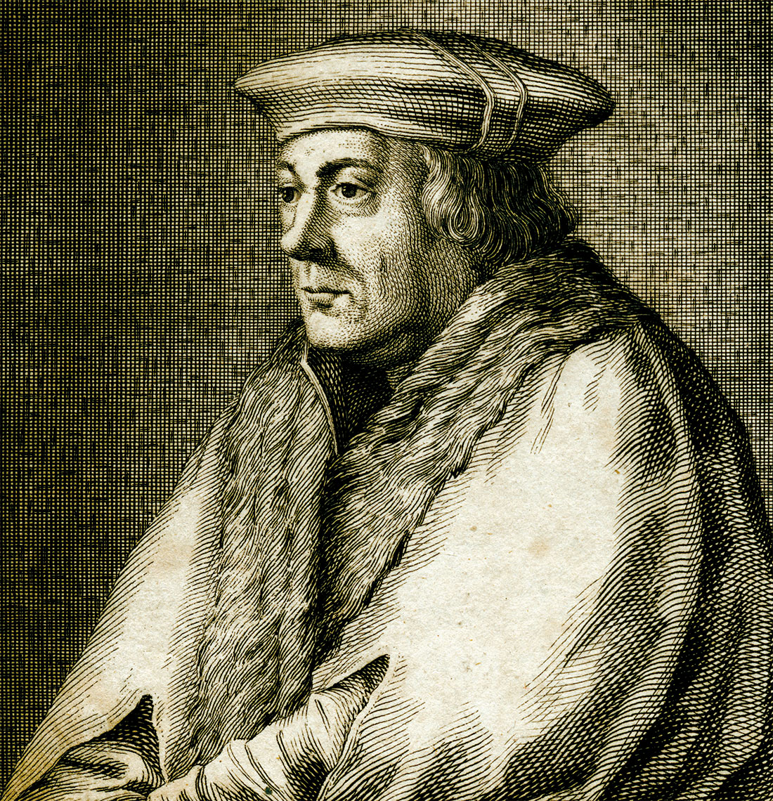 Brewer’s son: Thomas Cromwell, after Hans Holbein the Younger, engraving, 17th century.