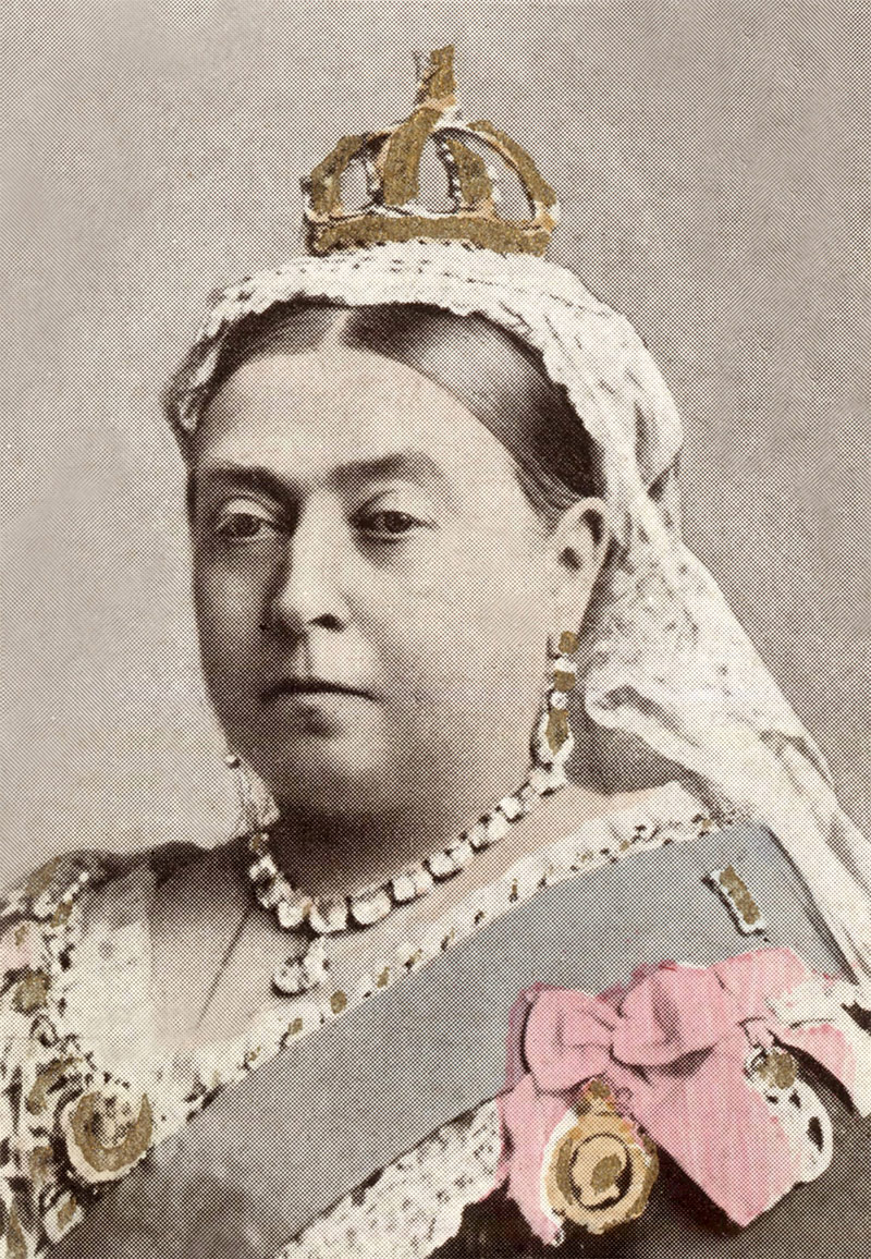Queen Victoria in 1887, by Alexander Bassano.