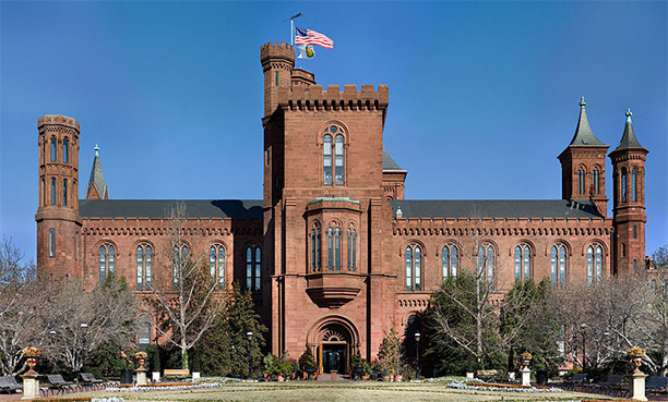 'The Castle', the Smithsonian Institution's headquarters and first building