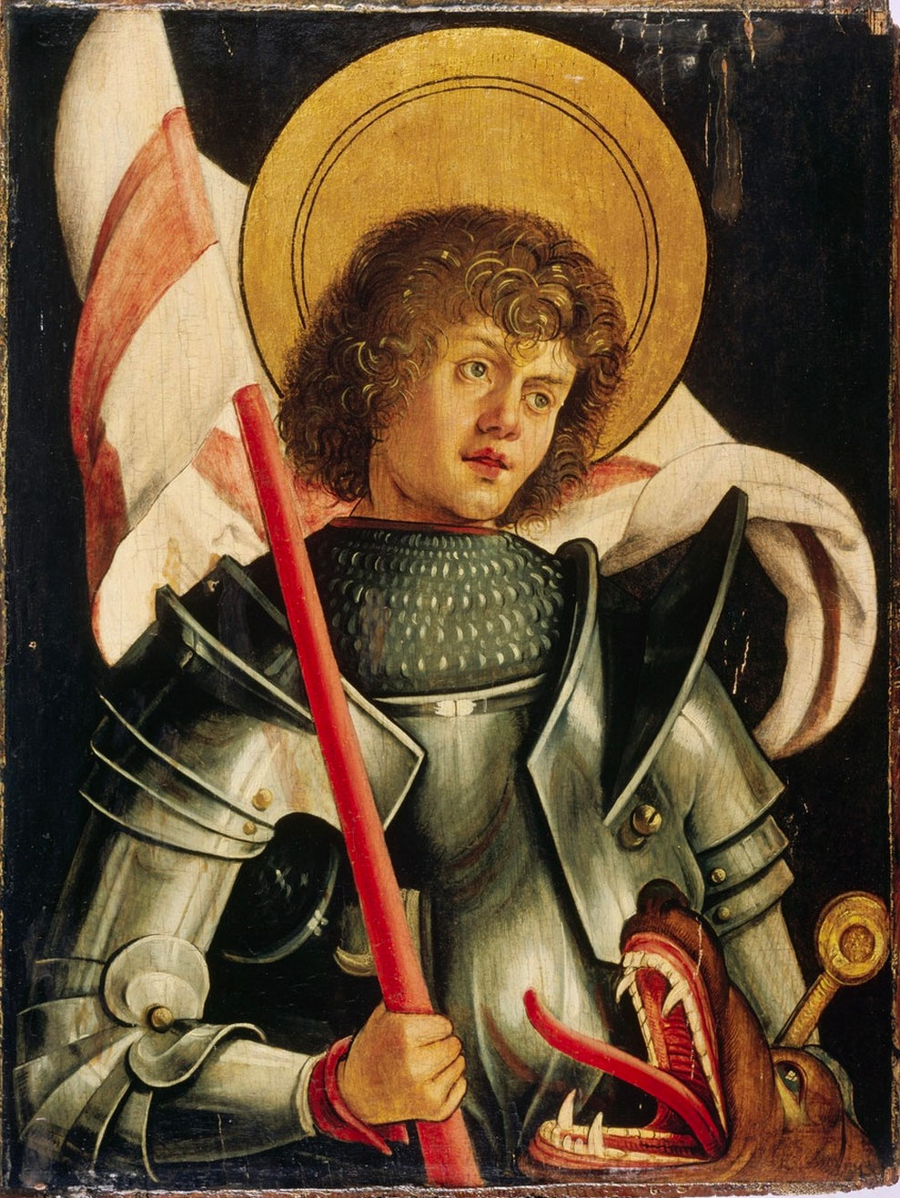 Portrait of St George by Hans von Kulmbach (circa 1510).