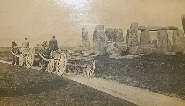 Stonehenge, circa 1885