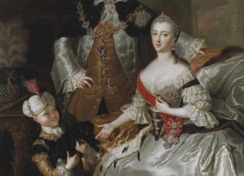 What was the nature of the clandestine correspondence between the future Catherine the Great and the British ambassador to St Petersburg? A s British 