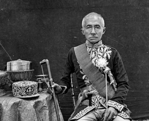 Death of the King of Siam