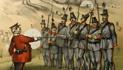 Corps of Rifle Volunteers Drill and Rifle Instruction 1860 UK 