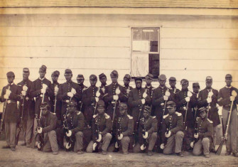 107th Regiment, US Colored Troops, 1865. 