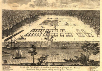 A view of Savannah, March 1734