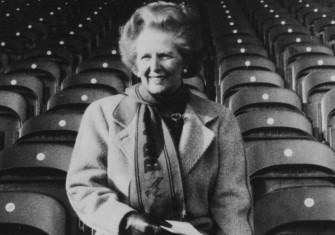 Margaret Thatcher at Bradford FC