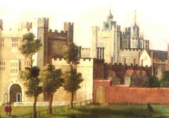 An early 17th century depiction of Nonsuch Palace.