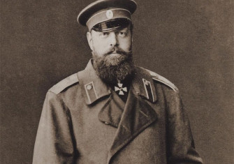 Tsar Alexander III of Russia. Photograph by Sergey Levitsky