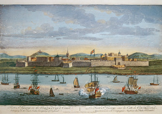 Stronghold: Fort George, India's first English fortress, by Jan Van Ryne, 18th century