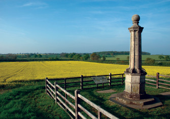 Monument commemorating the Battle of Naseby.