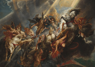 The Fall of Phaeton by Peter Paul Rubens, 1605, now in the National Gallery of Art, Washington DC.