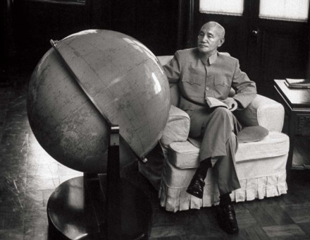 Chiang Kai-shek in Taiwan, 1963.