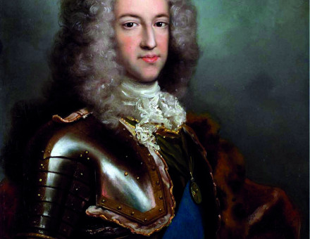Portrait of  James Francis Edward Stuart,  by Antonio David, c.1720.