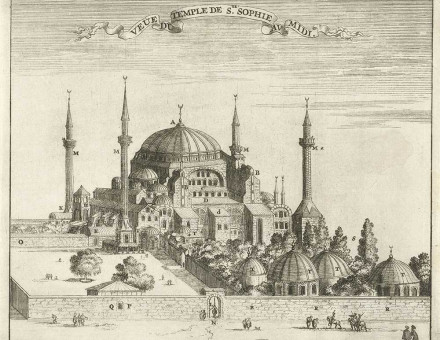 View of the Hagia Sophia by Jan Luyken, engraving, 1681.