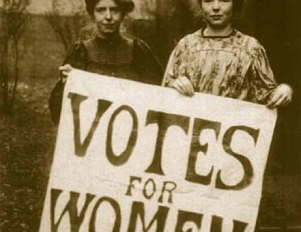 WSPU founders Annie Kenney and Christabel Pankhurst