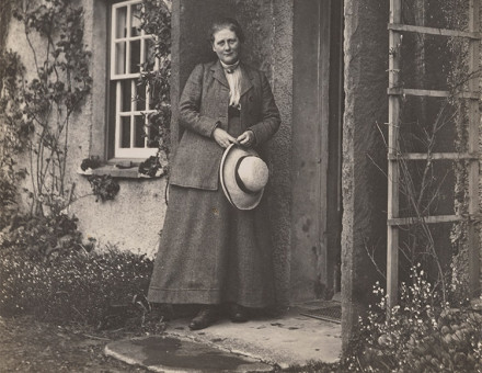 Cottage industry: Beatrix Potter at home in the Lake District, 1913.