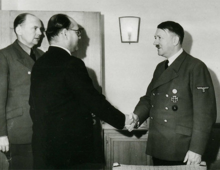 Bose meeting Adolf Hitler