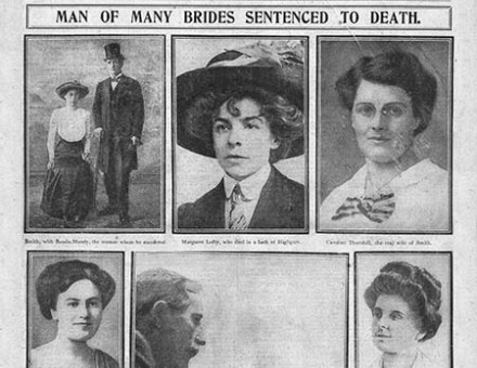 The brides and their killer: the trial reported, July 2nd, 1915.
