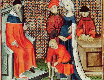 Illustration from 'Le livre des Proprietes des Choses' by Barthelemy Anglais, 15th century. 