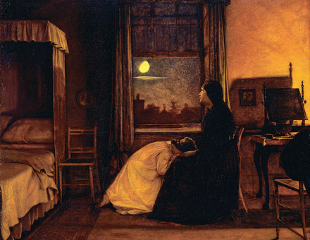 The second painting in Augustus Leopold Egg’s Past and Present trilogy.