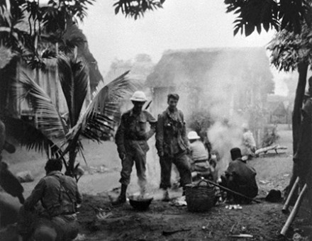 At war: French soldiers in Madagascar, May 1947 Ⓒ AFP/Getty Images