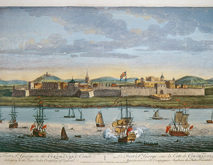 Stronghold: Fort George, India's first English fortress, by Jan Van Ryne, 18th century