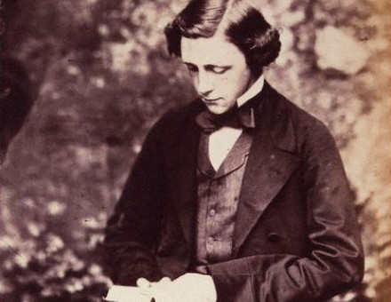 Lewis Carroll self-portrait circa 1856