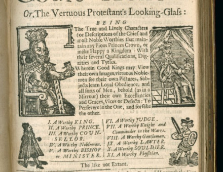 Court of Honour, or, The Vertuous Protestant's Looking Glass. 1679.