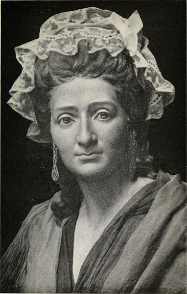 Madame Tussaud at the age of 42. Portrait study (1921) by John Theodore Tussaud.