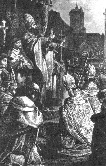  Pope Urban II preaches the First Crusade at the Council of Clermont.