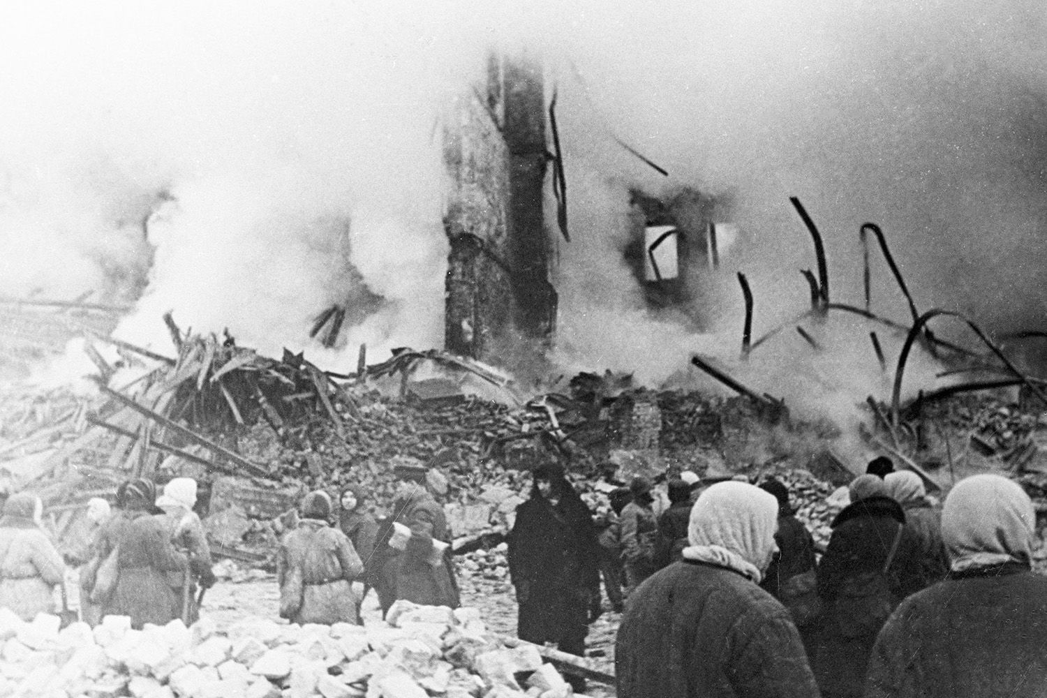 Первый артобстрел Ленинграда в 1941