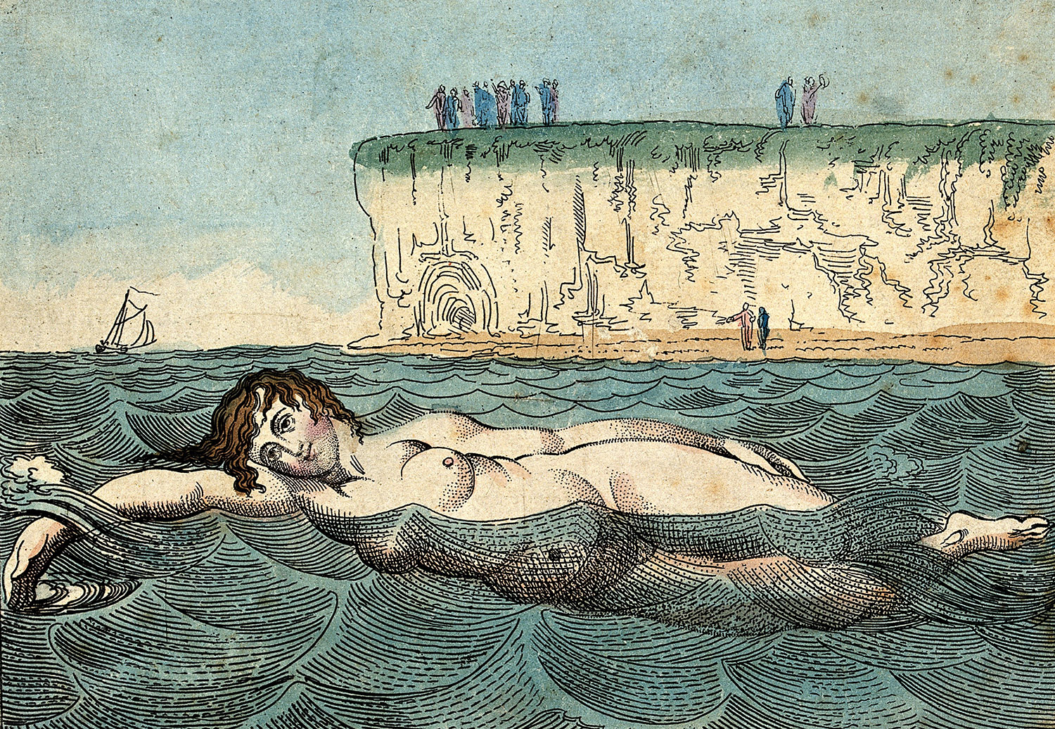 Naked girls and boys swim together How Europe Learnt To Swim History Today