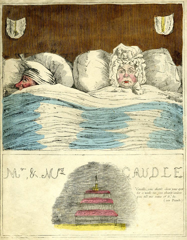 'Mr & Mrs Caudle', published in 'Punch', 1845-50.