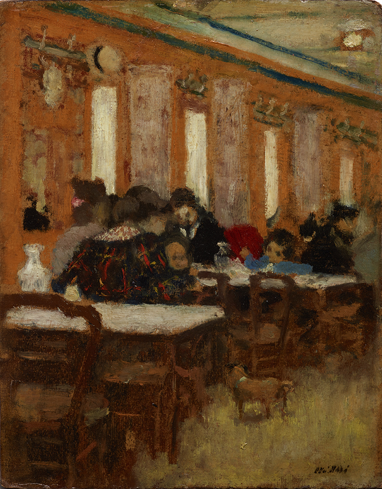 Le Petit Restaurant, Édouard Vuillard, c.1900.