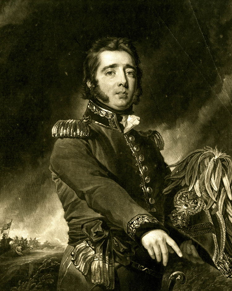 'El General Mac Gregor': Gregor MacGregor, painted by J.S. Rochard, engraved by S.W. Reynolds Bayswater, 1820-1835.