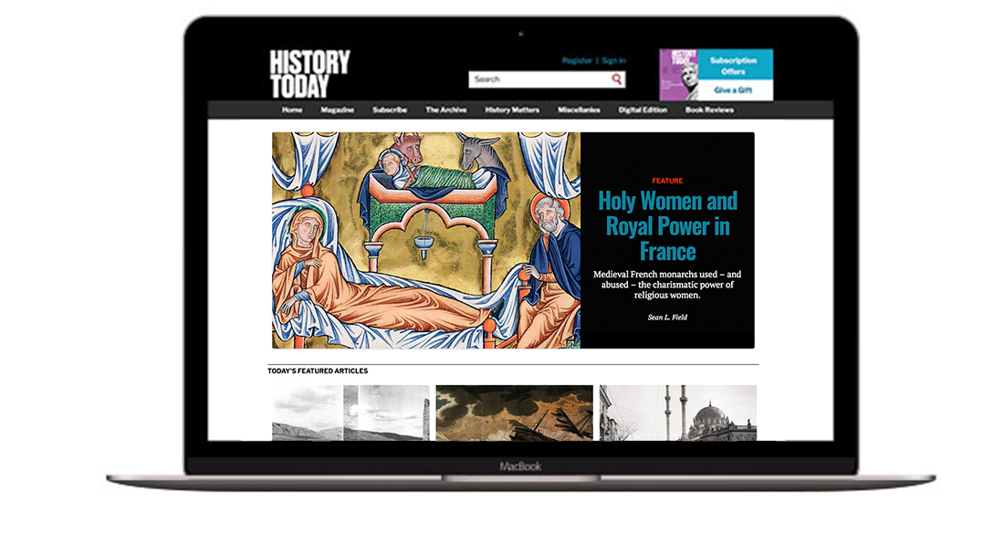 History Today Website and Archive