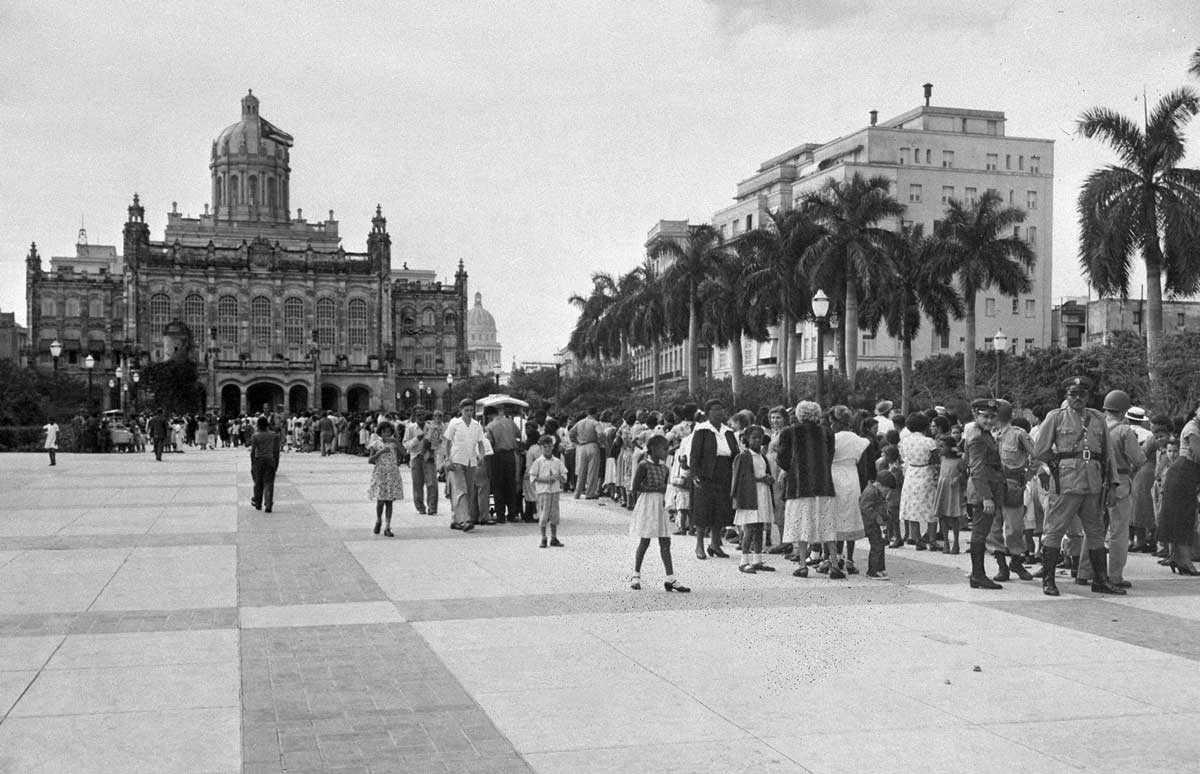 The Presidential Palace on Havana’s Plaza 13 de Marzo in the 1950s. In 1974, it became the Museum of the Revolution © AFP/Getty Images.