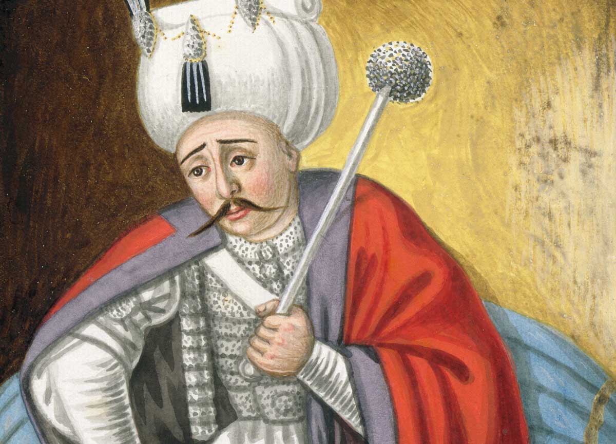 Selim I from ‘A Series of Portraits of the Emperors of Turkey’, 1808 © Bridgeman Images. Selim I from ‘A Series of Portraits of the Emperors of Turkey’, 1808 © Bridgeman Images.