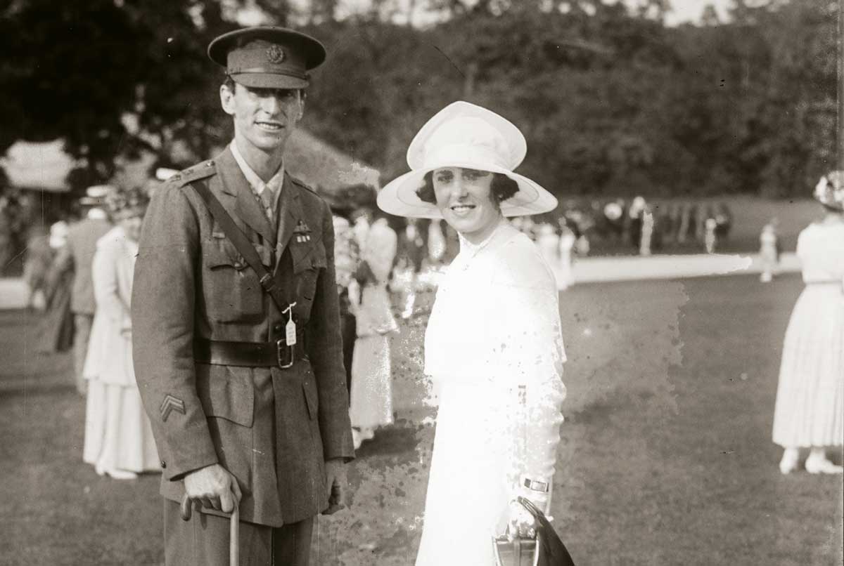  Lord George Wellesley with Louise FitzGerald, former wife of his brother, Richard, c.1918. Bain Collection/Library of Congress, Washington DC. 