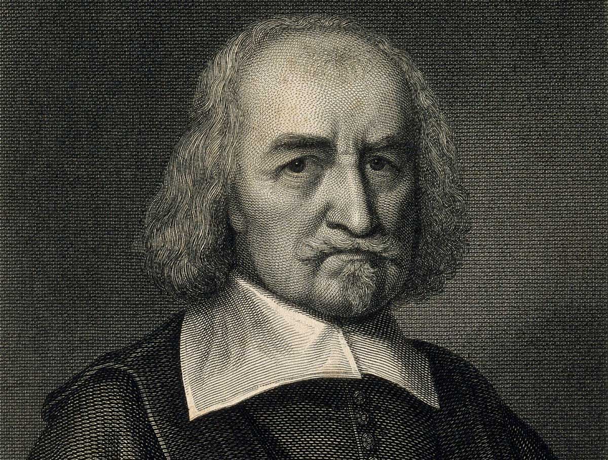 Thomas Hobbes. Line engraving by W. Humphrys, 1839. Wellcome Collection.