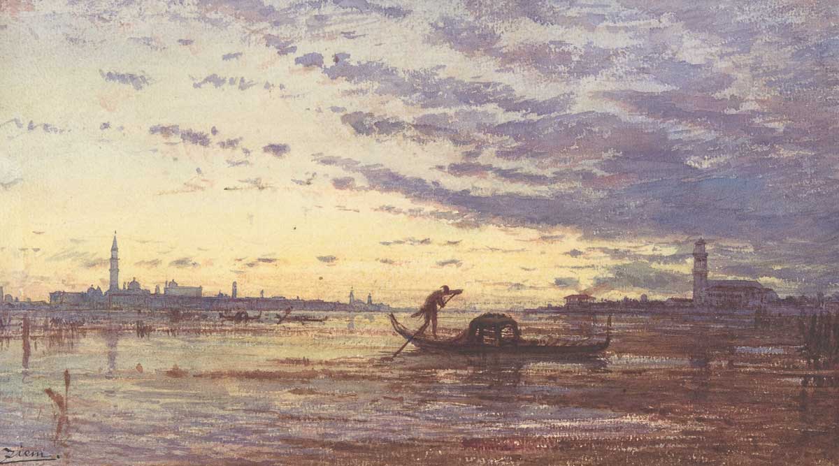 Venice, by Félix-François-Georges-Philibert Ziem. Metropolitan Museum of Art.