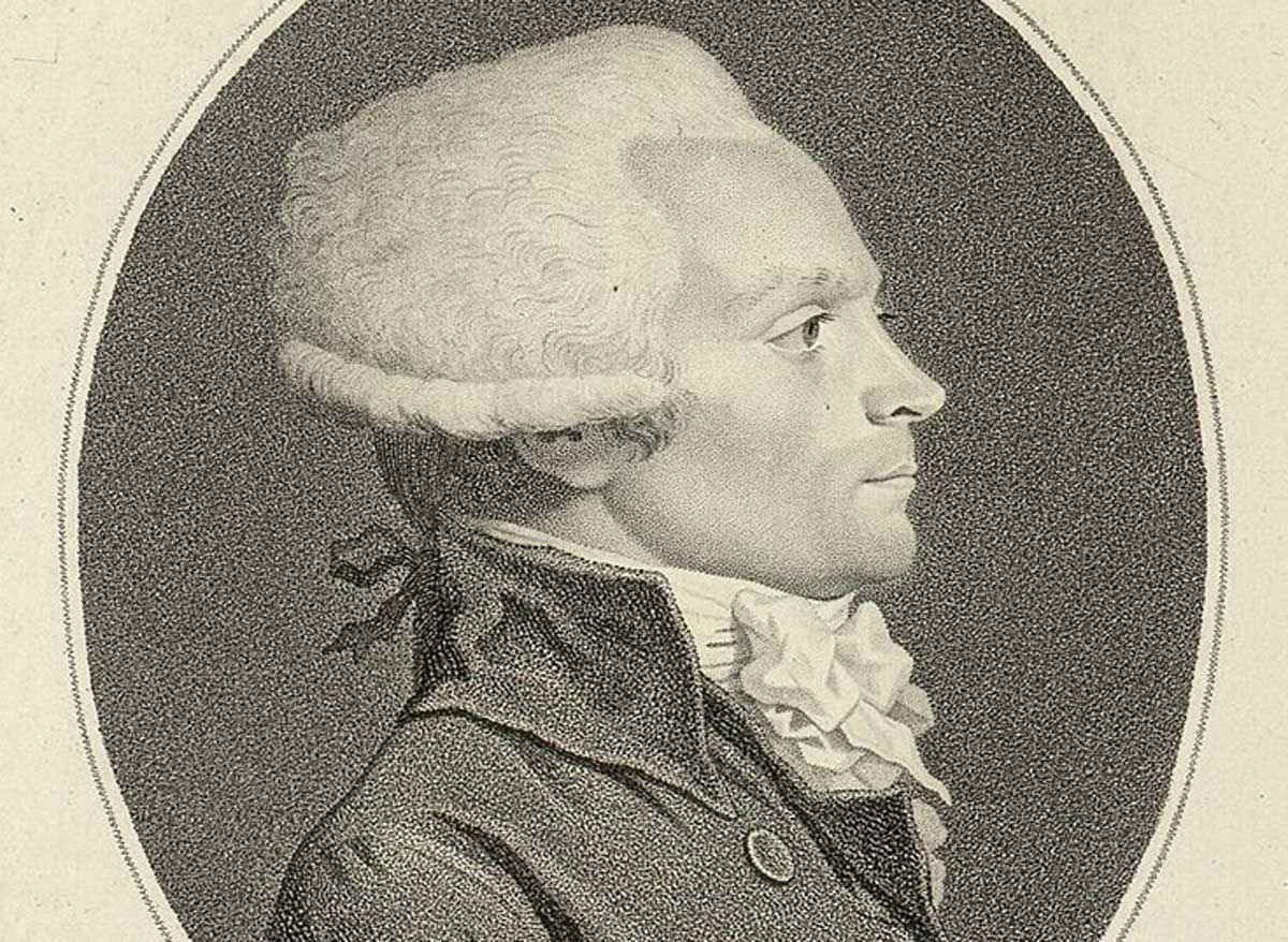 Robespierre, c. 1789. Wiki Commons.